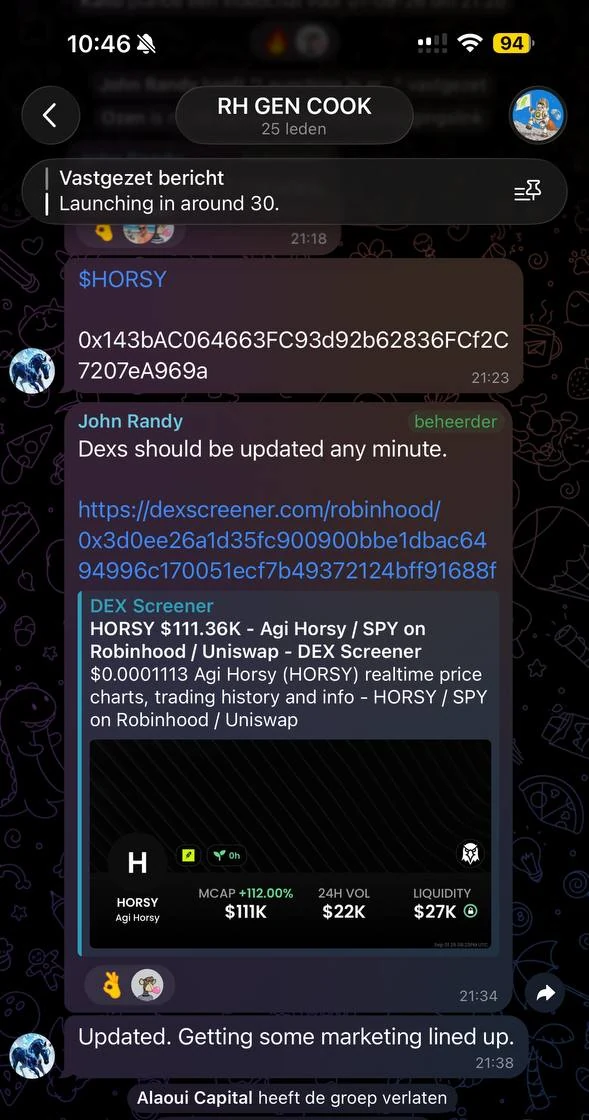 The public room at launch: the contract, the price card, and the promise of marketing. Phone clock runs UTC+1, so 21:38 on screen is 20:38 UTC.